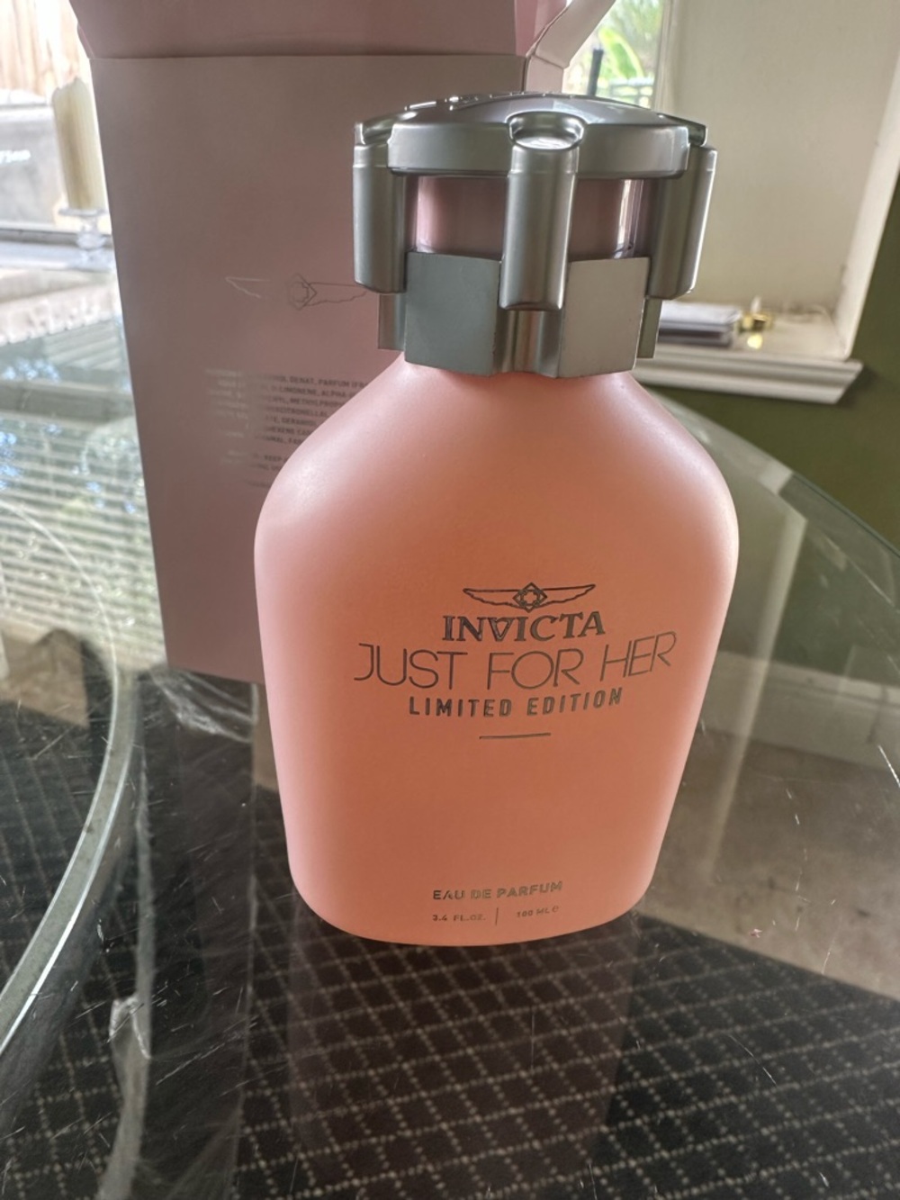 Invicta Just For Her Pink Box with Metallic Accents